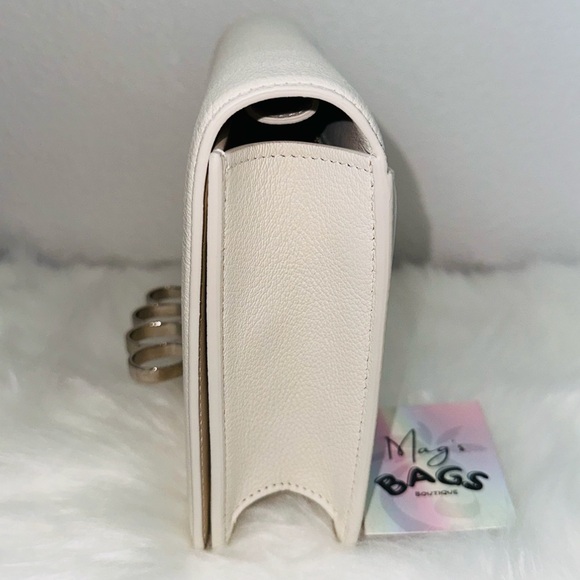 Alexander McQueen: Four-Ring Clutch Crossbody Bag - Picture 13 of 16